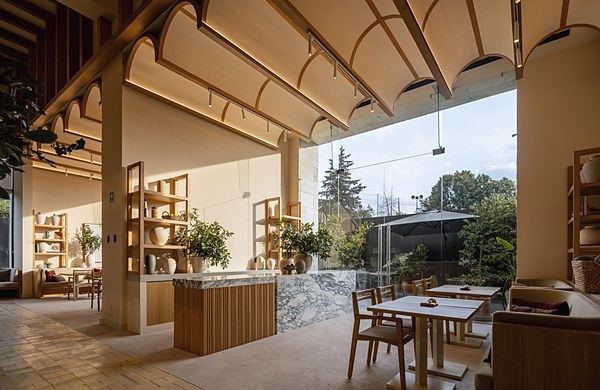 Café con terraza